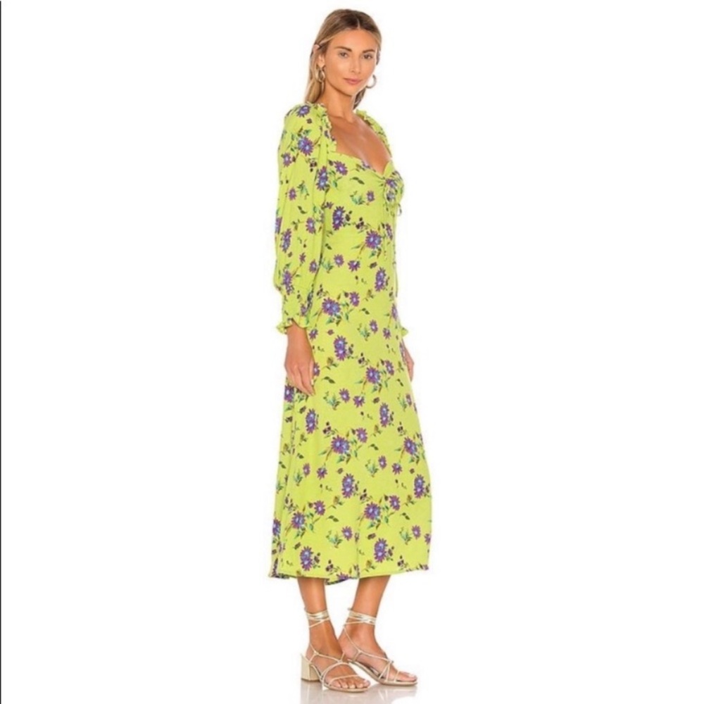 Faithfull the brand size 4 midi dress NEW without tags